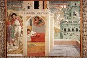 GOZZOLI, Benozzo Scenes from the Life of St Francis (Scene 2, north wall) cd Spain oil painting artist